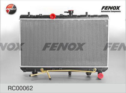 Радиатор охлаждения двигателя Fenox для Kia Rio I 2000-2005. Артикул RC00062