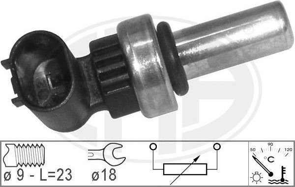 Датчик температуры охлаждающей жидкости Era для Opel Meriva A 2005-2010. Артикул 330757