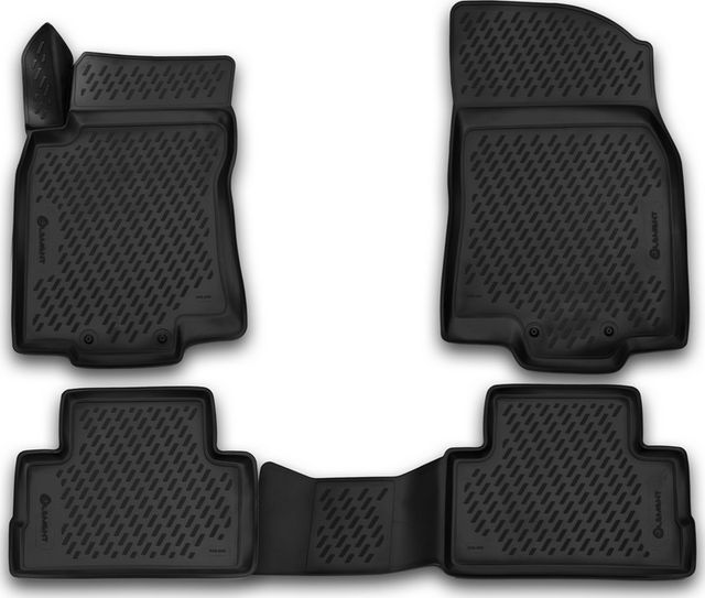 Коврики Element 3D для салона Nissan Qashqai (J11F) сборка РФ 2015-2026. Артикул CARNIS00061