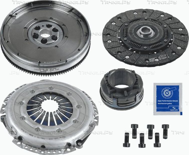 Сцепление (комплект) SACHS ZMS-модуль (двухмассовый маховик) для Volkswagen Passat B5 2000-2005. Артикул 2290 601 008