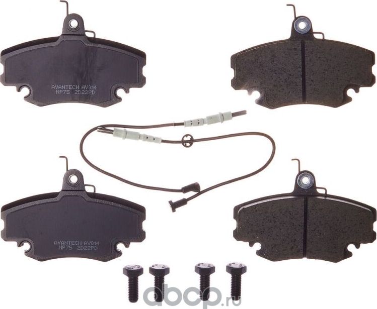 Колодки тормозные (Avantech). Артикул AV014