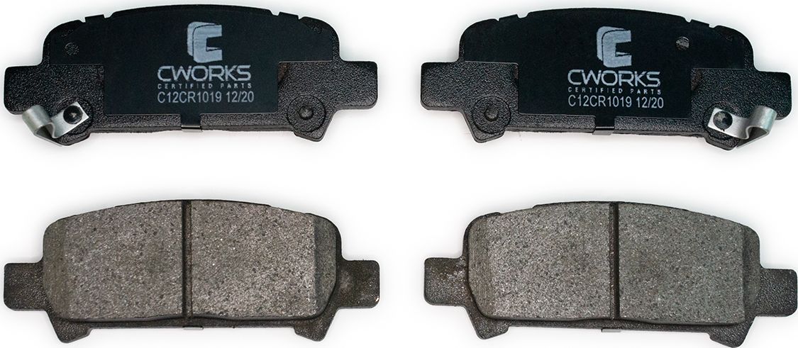 Тормозные колодки Cworks. Артикул C12CR1019