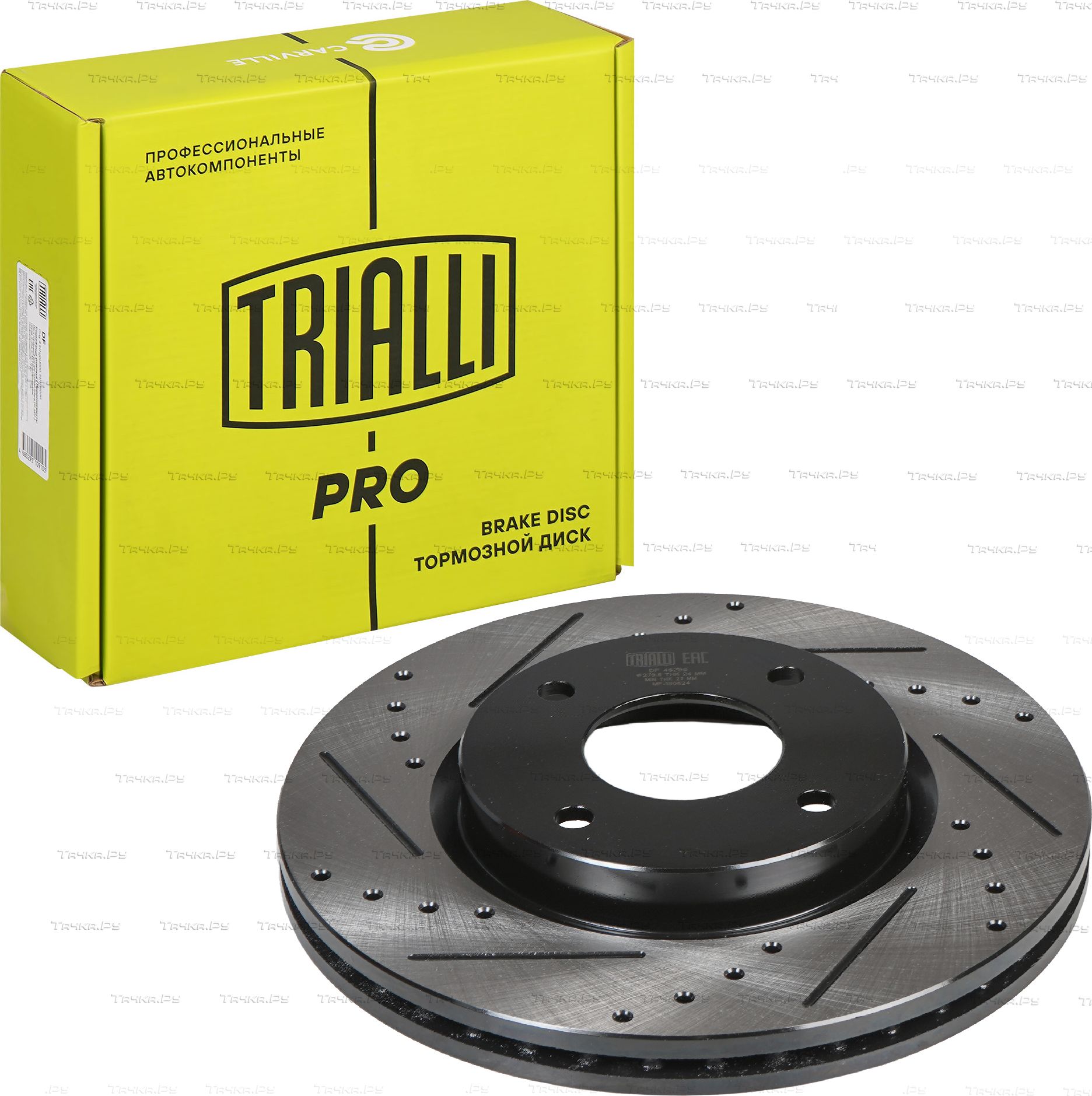 Тормозной диск Trialli. Артикул DF 4629s