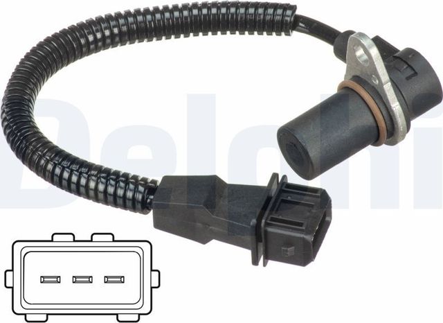 Датчик положения распредвала Delphi для Hyundai Terracan I 2001-2006. Артикул SS11153