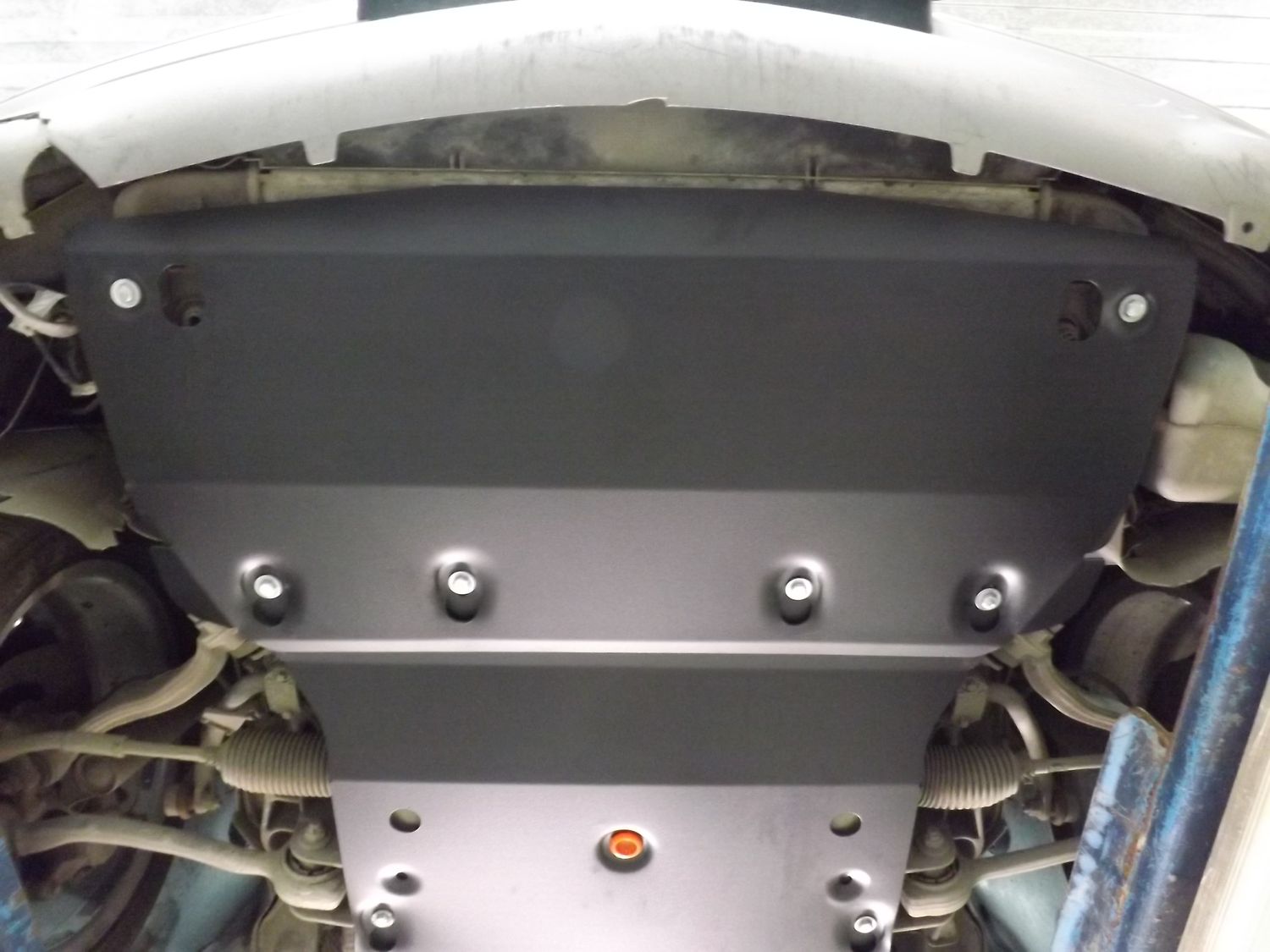 Защита Alfeco для радиатора и картера Mercedes-Benz CLK-Класс W209 до рестайлинга 2002-2005. Артикул ALF.36.17