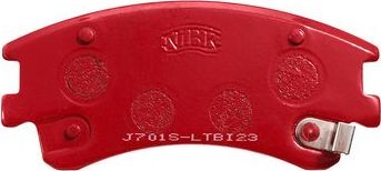 Тормозные колодки NiBK. Артикул PN5526S