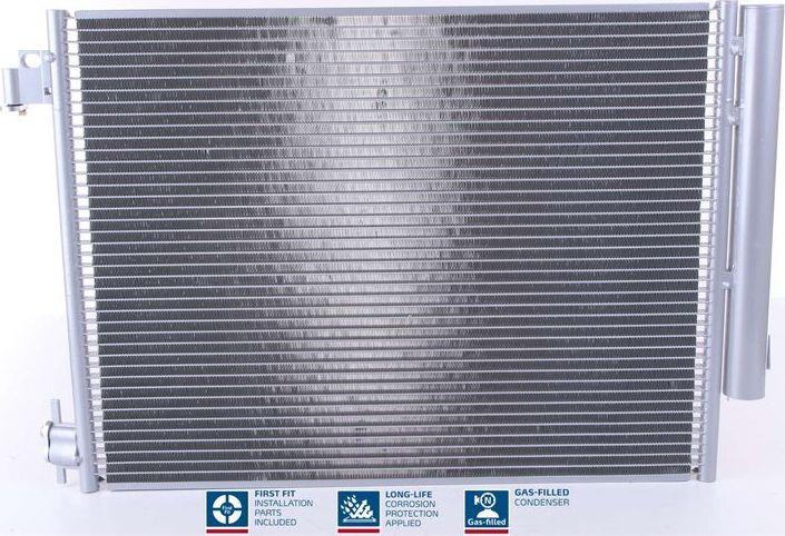 Радиатор кондиционера (конденсатор) Nissens (алюминий). Артикул 940321