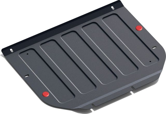 Защита АвтоБРОНЯ для картера и КПП Hyundai Santa Fe II рестайлинг 2009-2012. Артикул 111.02318.1