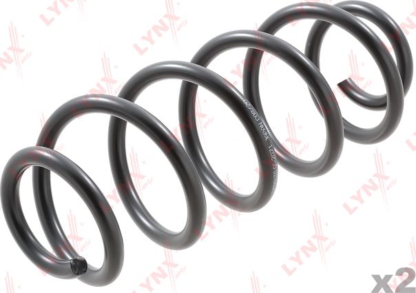 Пружина подвески LYNXauto передняя для Volkswagen Passat B5 1996-2000. Артикул SC-2071