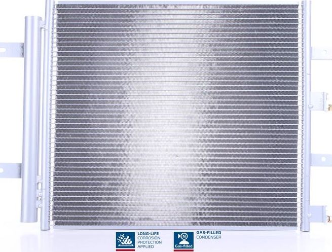 Радиатор кондиционера (конденсатор) Nissens (алюминий). Артикул 940117