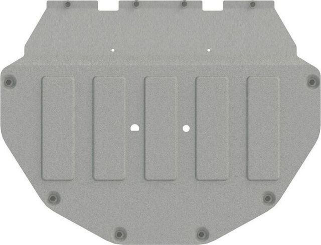 Защита алюминиевая Шериф (4 мм) для картера и КПП Land Rover Range Rover Evoque II 2018-2026. Артикул 4083