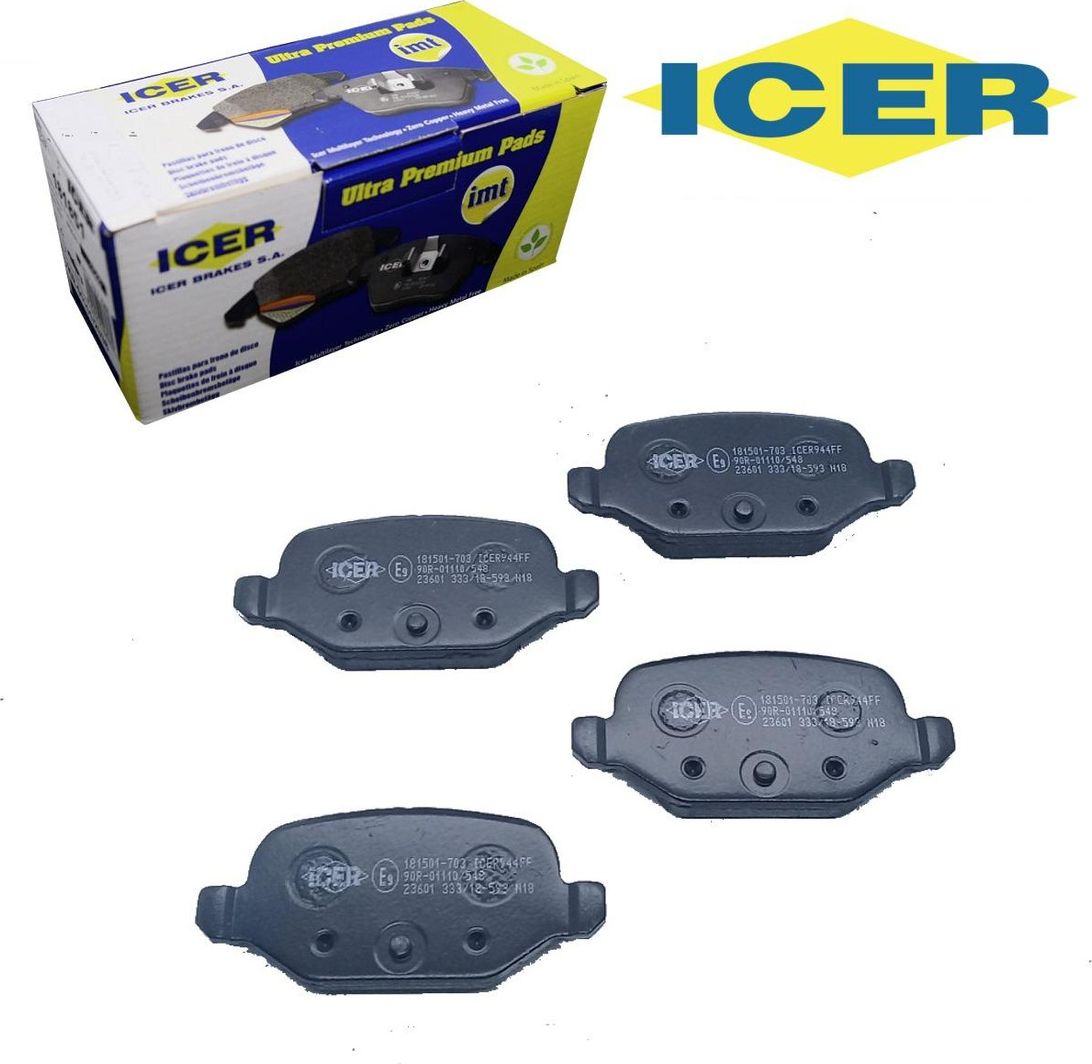 Тормозные колодки Icer. Артикул 181501-703