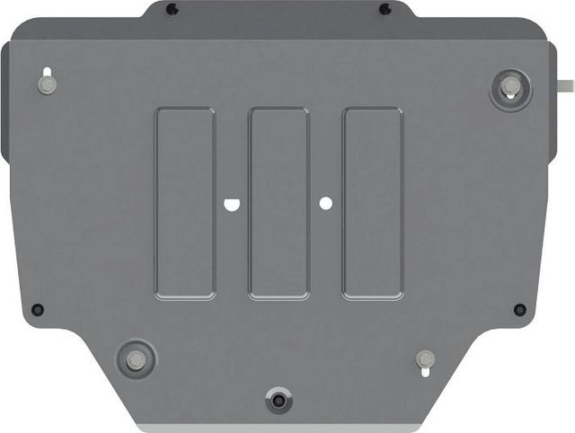 Защита алюминиевая Шериф (4 мм) для картера и КПП Jaguar E-Pace 2017-2026. Артикул 04.2980