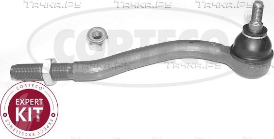 Наконечник рулевой тяги Corteco левый для Citroen C5 I 2001-2008. Артикул 49399497