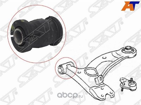 САЙЛЕНТБЛОК ПЕРЕДНЕГО РЫЧАГА ПЕРЕДНИЙ TOYOTA RAV4 (SAT). Артикул ST4865442030