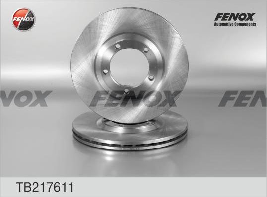 Тормозной диск Fenox передний для Hyundai Grace 1997-2004. Артикул TB217611