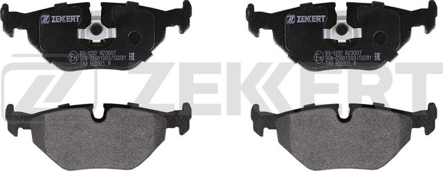 Тормозные колодки Zekkert задние для BMW 5 III (E34) 1987-1996. Артикул BS-1232