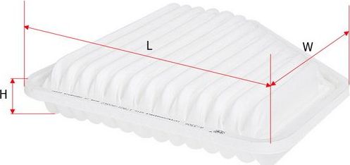 Воздушный фильтр Sakura. Артикул A-3306