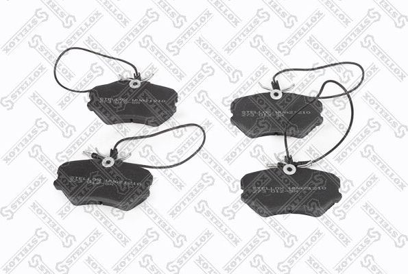 Тормозные колодки Stellox передние для Peugeot 306 1997-2001. Артикул 273 012-SX