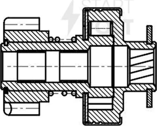Бендикс BMW 5 G30 (16-)/X3 G01 (17-)/X4 G02 (18-) 2.0D (Startvolt). Артикул VCS 2611