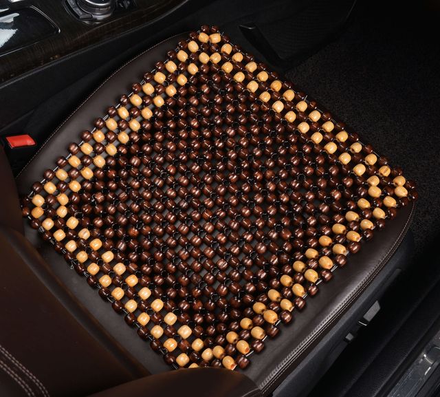 Накидка массажная PSV P2002 Pad деревянные косточки (Коричневый). Артикул 132720