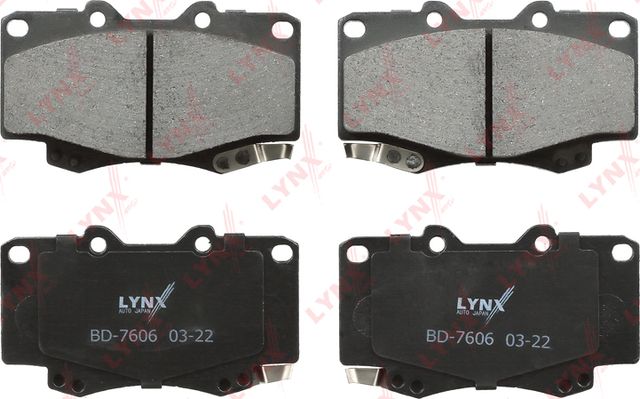 Тормозные колодки LYNXauto. Артикул BD-7606