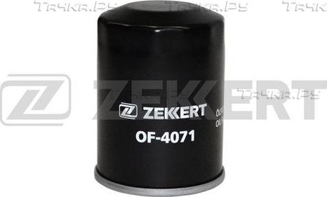 Масляный фильтр Zekkert для Toyota Highlander I (U20) 2000-2007. Артикул OF-4071