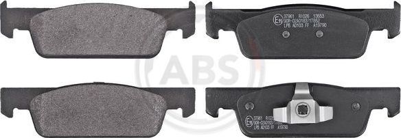 Тормозные колодки ABS передние для Smart Forfour II ((W453) 2014-2026. Артикул 37961