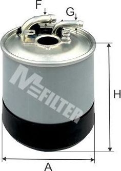 Топливный фильтр MFilter. Артикул DF 3595