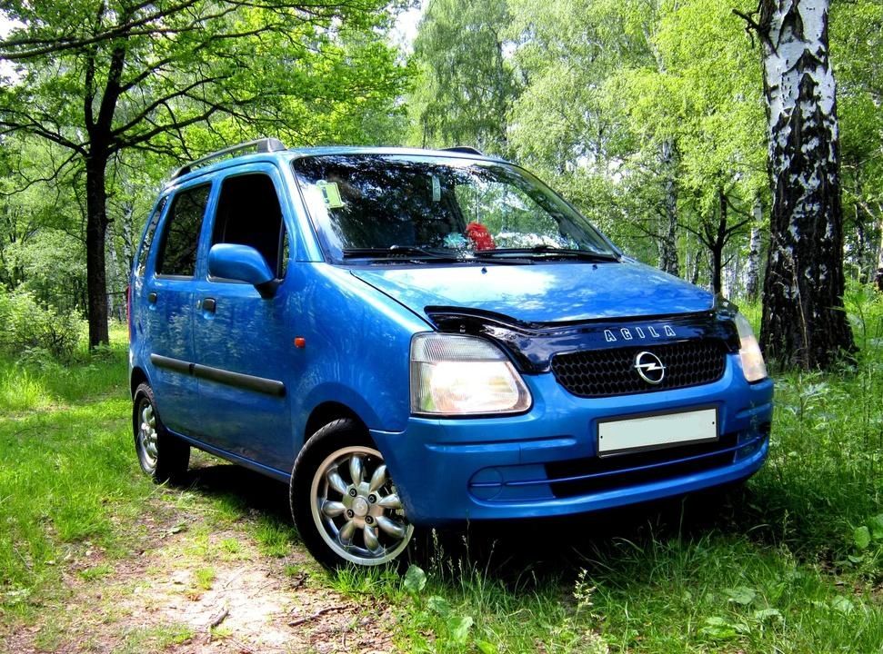 Дефлектор VT52 для капота Opel Agila A 2000-2007. Артикул OP17VT