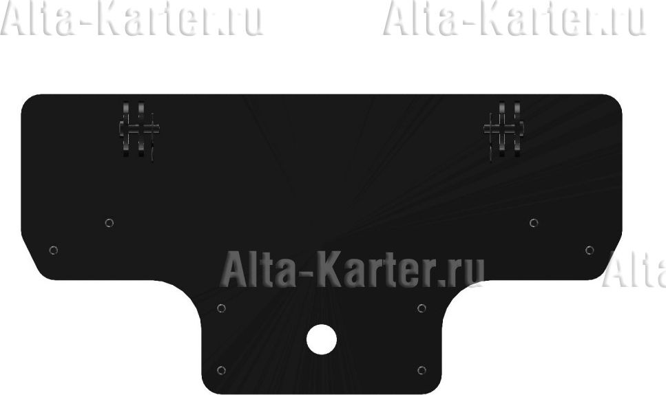 Площадка Storm для крепления снегового отвала Polaris Ranger RZR 2012-2026. Артикул 40.MP 0134