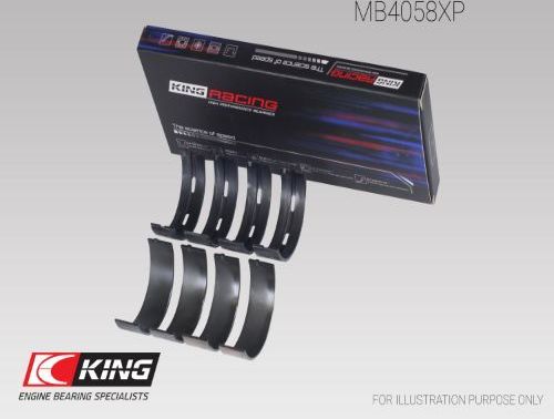 Вкладыши коренные King для Nissan Maxima A33 2000-2003. Артикул MB4058XP