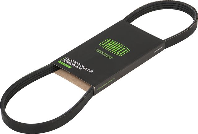 Приводной ремень поликлиновой Trialli (EPDM (Этилен-пропиленовый каучук)) для Subaru Outback IV 2009-2014. Артикул 4PK806E