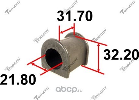 Втулка стабилизатора (Tenacity). Артикул ASBTO1010