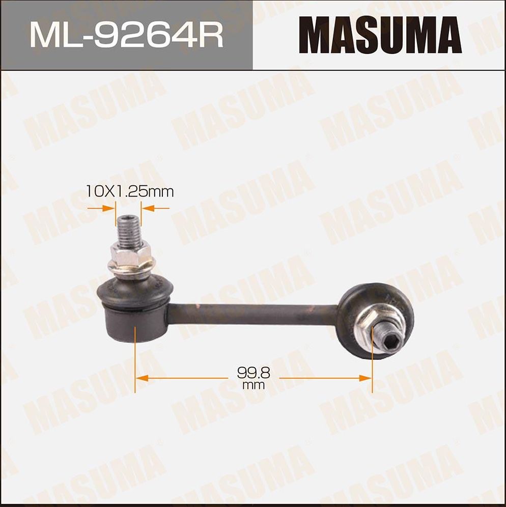 Стойка (тяга) стабилизатора Masuma. Артикул ML-9264R