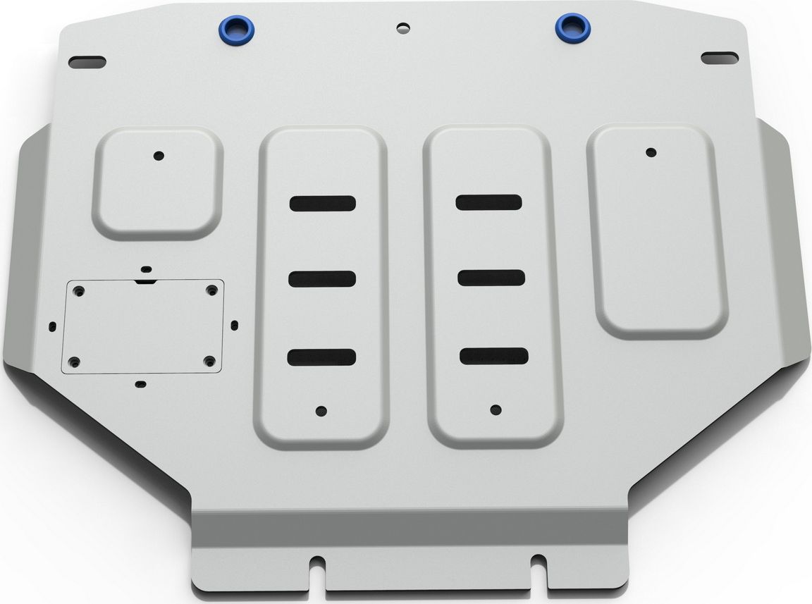 Защита алюминиевая Rival для картера (часть 2) Lexus LX 570 2007-2015 2015-2026. Артикул 2333.5714.2.6