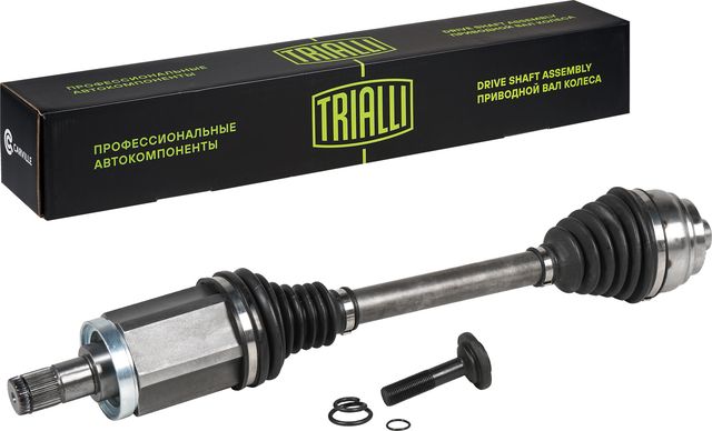 Полуось (привод в сборе, приводной вал) Trialli передняя левая для BMW 7 V (F01/F02/F04) 2010-2015. Артикул AR 2637