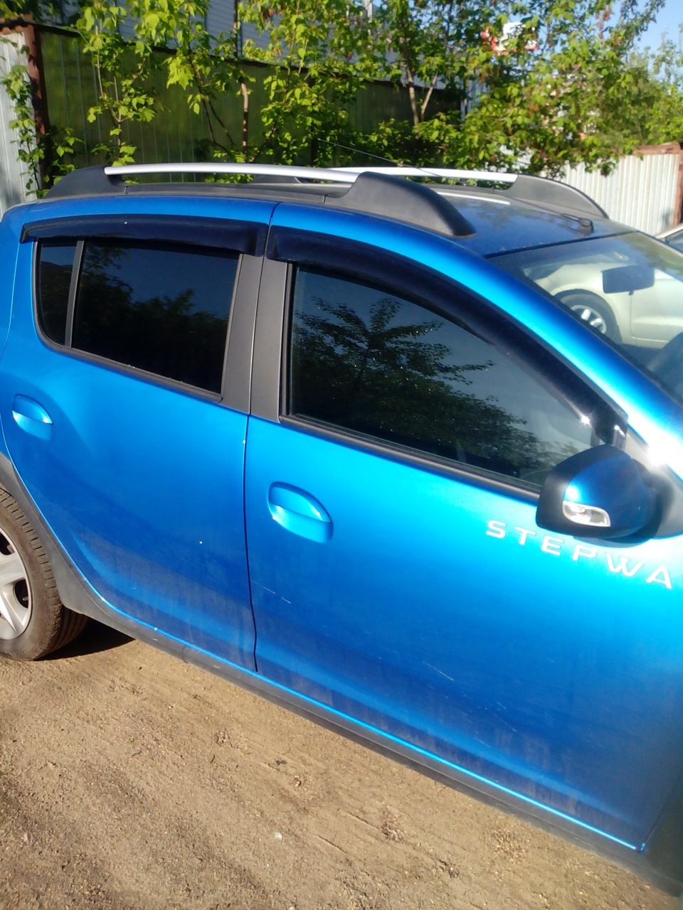 Дефлекторы SIM для окон Renault Sandero II 2014-2026. Артикул SRESAN1432