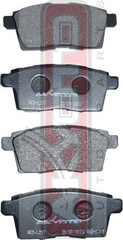 Тормозные колодки Akyoto Packing AKYOTO. Артикул AKD-5814