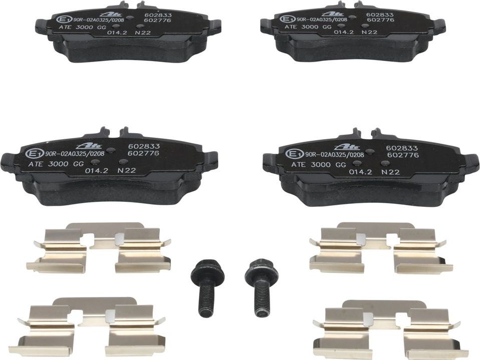 Тормозные колодки ATE. Артикул 13.0460-2833.2