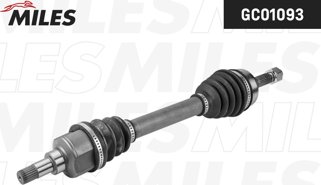 Полуось (привод в сборе, приводной вал) Miles. Артикул GC01093