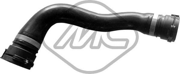 Патрубок радиатора (системы охлаждения) Metalcaucho. Артикул 98602