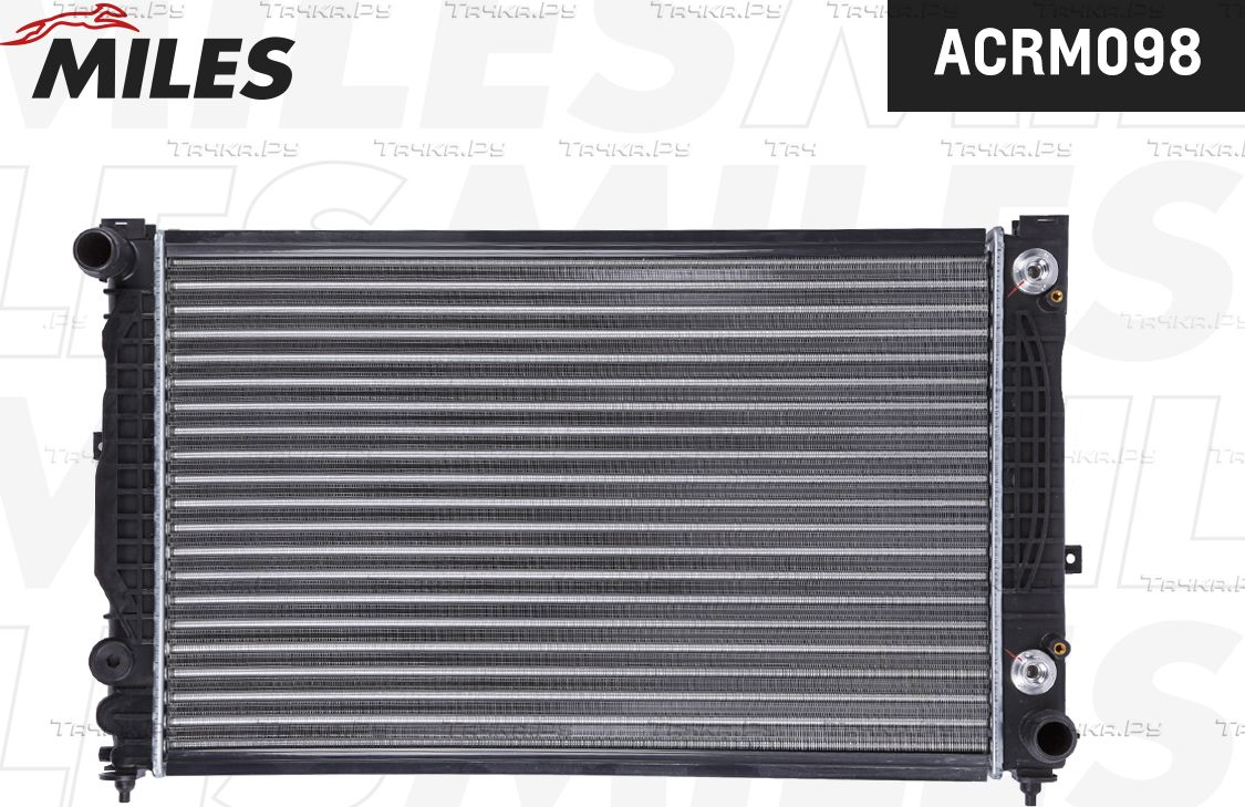Радиатор охлаждения двигателя Miles для Volkswagen Passat B5 1996-2005. Артикул ACRM098