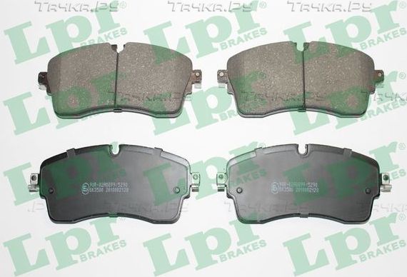 Тормозные колодки LPR передние для Land Rover Range Rover Evoque II 2015-2026. Артикул 05P2128