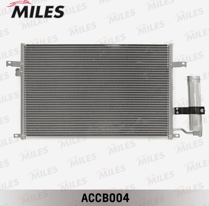 Радиатор кондиционера (конденсатор) Miles (алюминий). Артикул ACCB004
