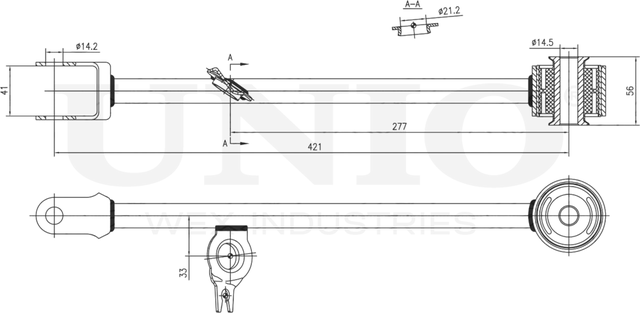 Рычаг подвески (Unio). Артикул SSP-40108