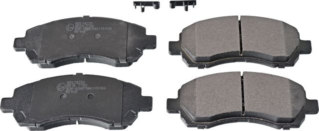 Тормозные колодки Blue Print. Артикул ADS74220