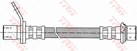 Тормозной шланг TRW. Артикул PHA391