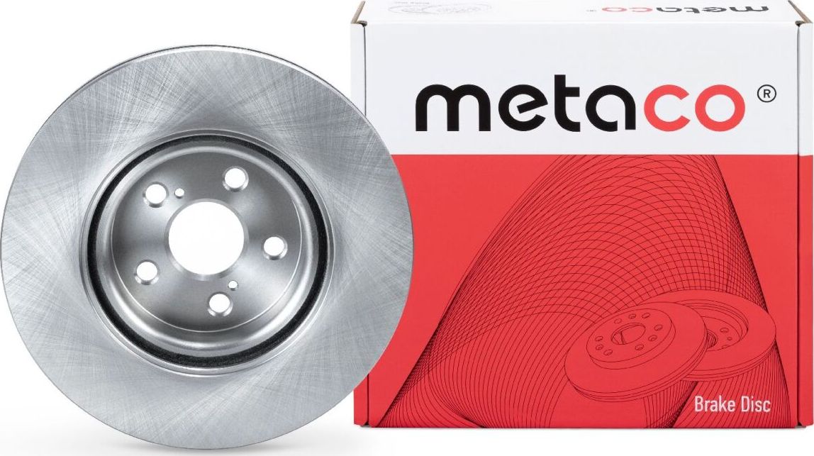 Диск тормозной TOYOTA AVENSIS 03- перед. (Metaco). Артикул 3050129