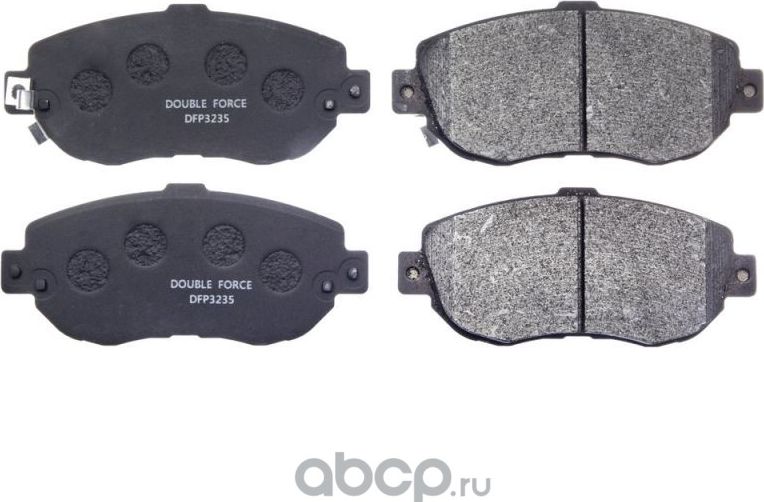Колодки тормозные дисковые Double Force Double Force. Артикул DFP3235